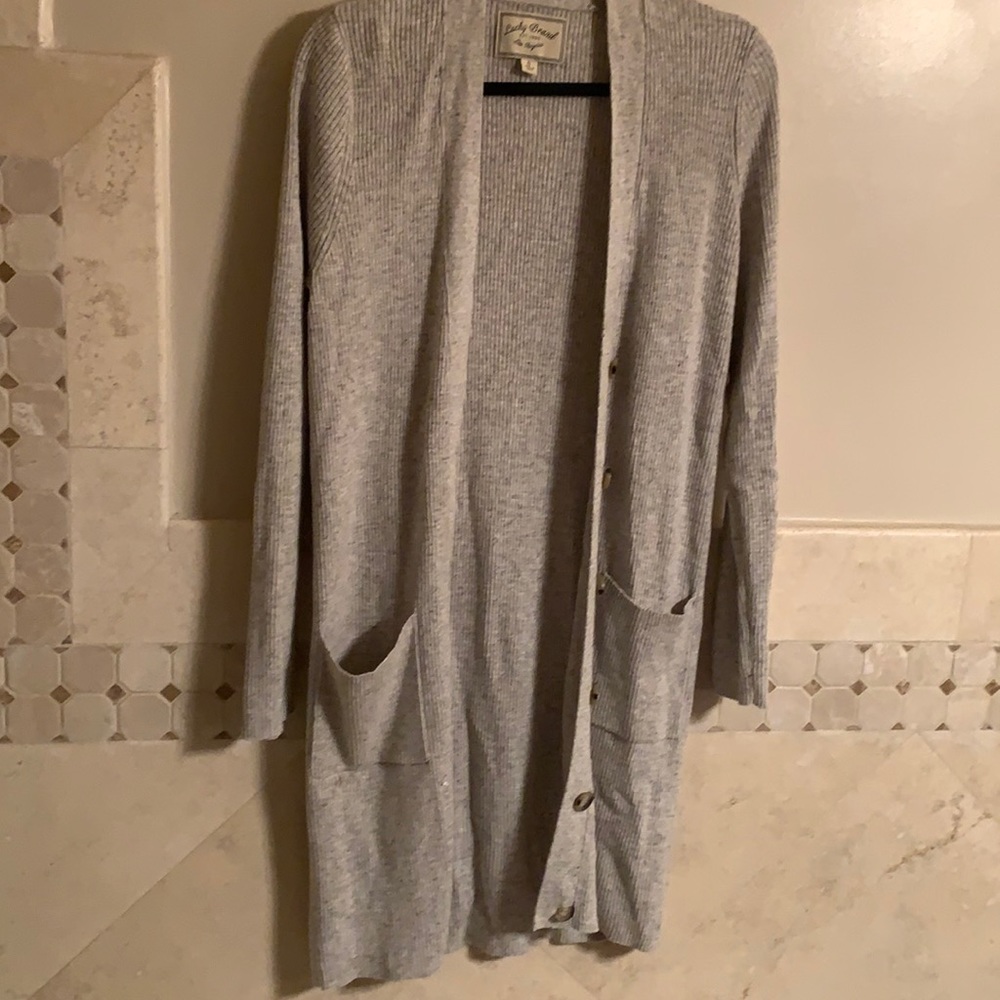 Lucky Brand Long Cardigan!
